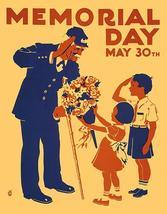 Memorial Day - May 30th - 1936 - WPA Poster - $9.99+