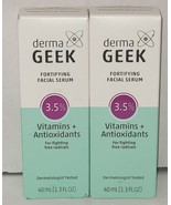 Derma Geek Smoothing Facial Serum (40mL/1.3oz Each &amp; Retinoid Lot 2 New ... - $14.84