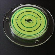 Acrylic Large Flanged Spirit Bubble Level (GR Liquid) 100mm, Degree Marking - $28.49