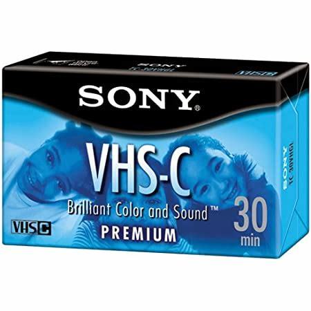 Sony TC-30 VHS-C Tape 30 Minute (Manufacturer Discontinued) Lot Of 2 ...