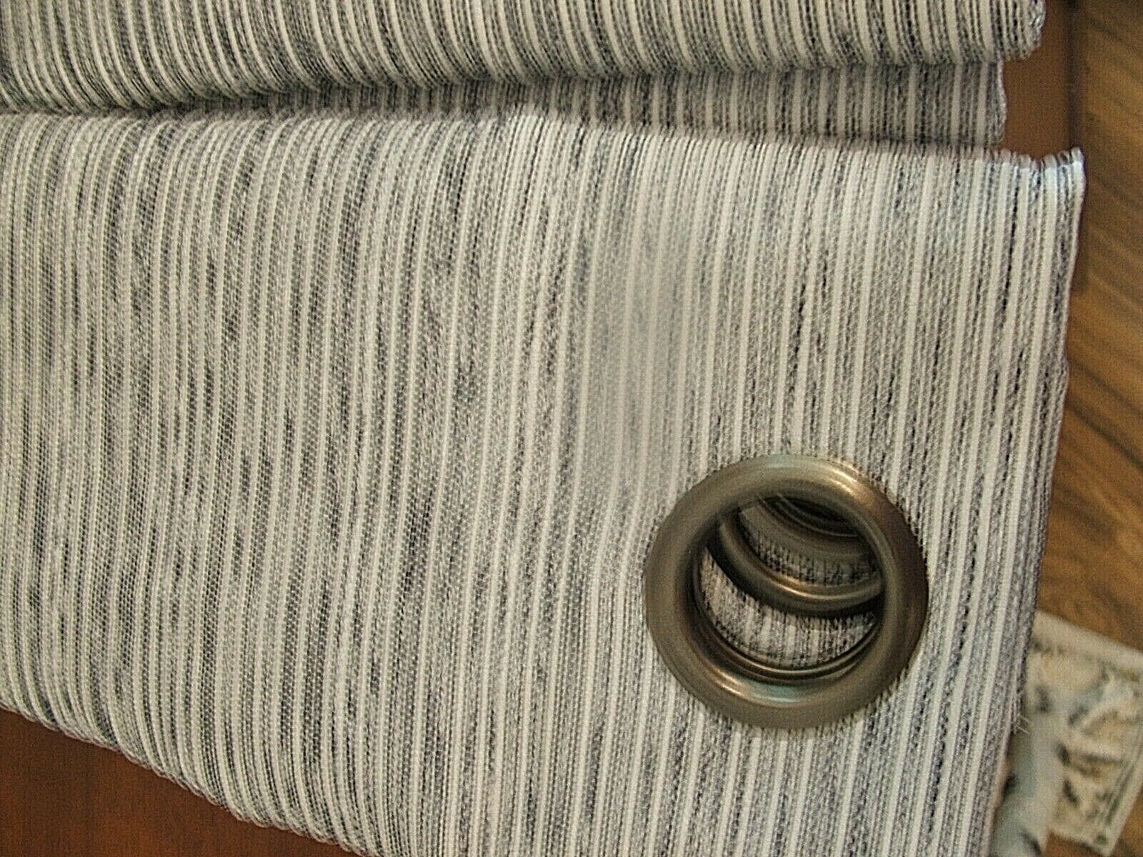 SALT Benton 2Pack 63Inch Grommet Window Curtain Panels in Navy