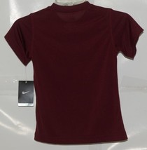 Nike Dry Fit Montana Grizzlies Maroon Size 5 Short Sleeve Tee Shirt image 2
