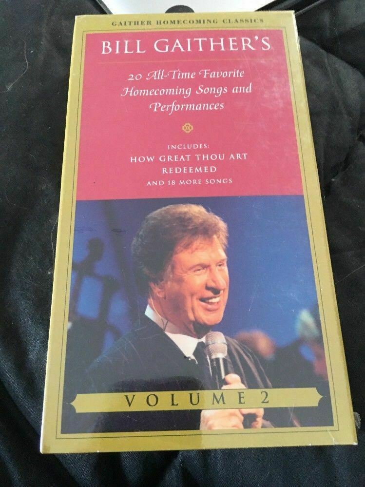 Bill Gaithers 20 All Time Favorite Homecoming Songs Volume 2 VHS Video ...