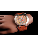 LARGE Skull Mens wrist Watch - Ed Hardy stainless steel - heavy duty 8 1... - $145.00