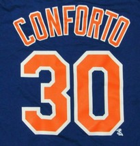 MLB New York Mets # 30 Michael "Scooter" Conforto Boys Baseball T-Shirt - Large - $12.56