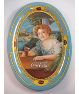 Coca-Cola Vintage 1973 Reproduction Change Tray 1904 Heidi World&#39;s Fair Ad - $3.47