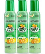 Citrus Magic Natural Odor Eliminating Air Freshener Spray Tropical Citru... - $35.99
