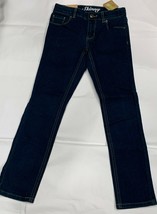 NWT Crazy 8 Skinny Adjustable Waist Girls Size 8 Regular Denim Jeans - $8.99