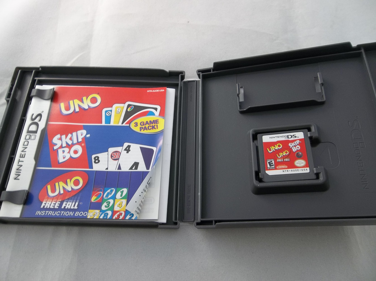 Uno/Skip-Bo/Freefall - Nintendo DS, Nintendo DS