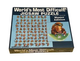 Vtg New SEALED World's Most Difficult Jigsaw Puzzle Master Edition 1988 USA image 2