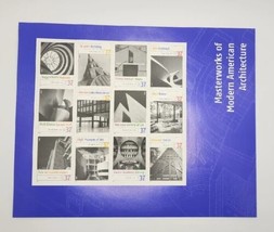 2004 USPS Masterwork of Modern American Architecture Stamp Sheet 12ct - 37c B9 - $9.99