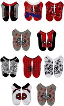 SPIDER-MAN MARVEL COMICS 5 or 10-Pack Low Cut No Show Socks Kids Ages 3-... - $9.99