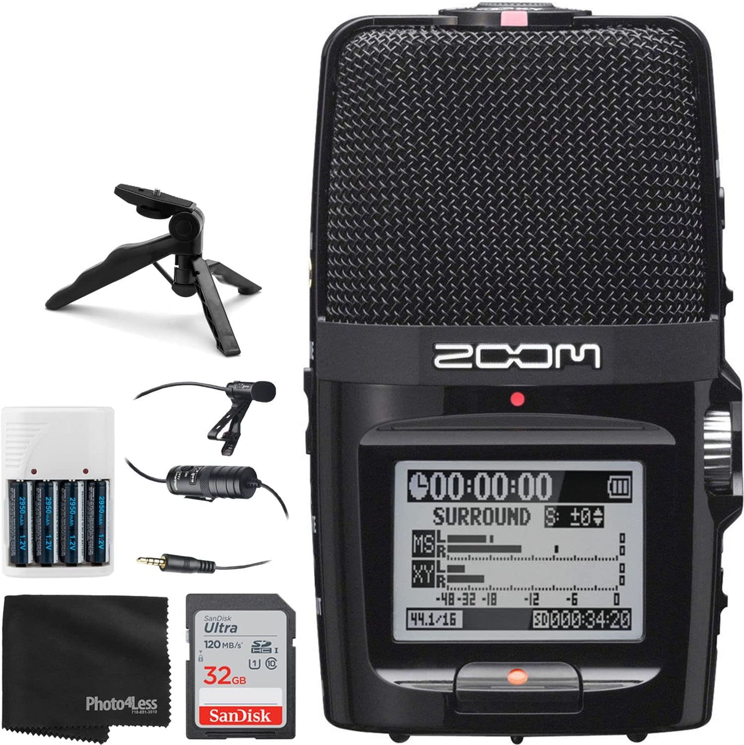 Top Value Bundle: Zoom H2N 2-Input/ 4-Track and similar items