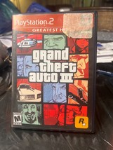 Grand Theft Auto III 3 (Sony PlayStation 2 Ps2, 2001) COMPLETE CIB w/ Map Tested - $18.81