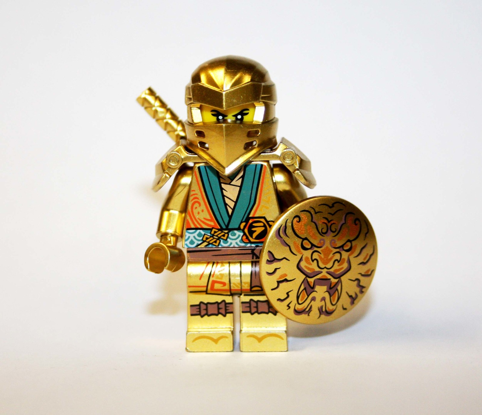 Nya 10th Anniversary Golden Legacy Ninjago Custom Minifigure - LEGO (R ...