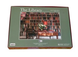 The Library 1000 Pc Jigsaw Puzzle 27 x 19" Gifted Stationary Company Books image 2