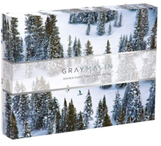Galison Gray Malin 2-Sided Jigsaw Puzzle The Snow 500 Pieces - 24” x 18”  - $31.95