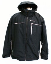 Columbia 3-in-1 Black Omni Shield Split Immersion Hooded Parka Jacket Me... - $217.49
