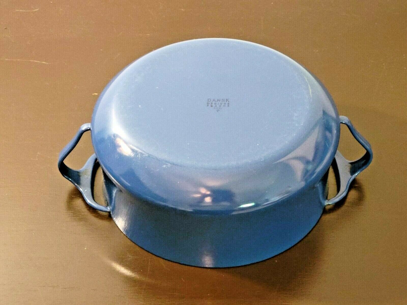 Dansk Kobenstyle 4 Quart Casserole Pot Dutch Oven Midnight Blue