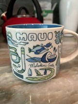 Starbucks MAUI Hawaii Been There Series Coffee Mug Ceramic Shipped From USA - $17.75