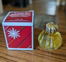 Avon Vintage Rapture Limited Edition Snowflake Cologne .5 Oz Miniature N... - $13.54