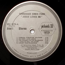 Tennessee Ernie Ford: Jesus Loves Me [12" Vinyl LP 33 rpm on Pickwick SPC-3275] image 2