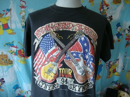 Vintage 90&#39;s Lynyrd Skynyrd 1994 Tour Concert T Shirt L  - $75.53