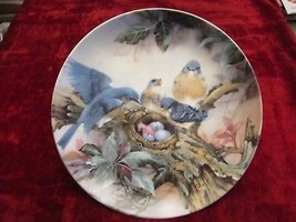 Bluebird Song Of Promise Lena Liu Collector Plate Nature's Poetry #2 - $19.95