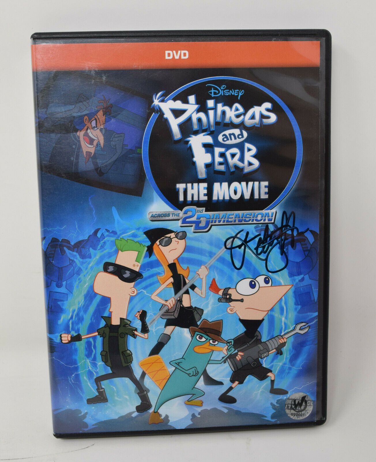 Phineas and Ferb The Movie Disney DVD Signed by Kelly Hu - DVDs & Blu ...