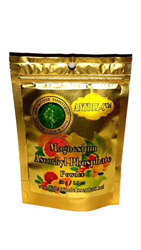 magnesium ascorbyl phosphate map powder - 30g/1.1oz - 100% pure stable vitamin c