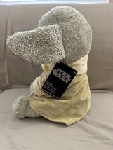 Disney Parks Star Wars Yoda Grogu Weighted Emotional Support Plush Doll NEW image 2