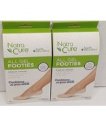 Natra Cure All Gel Footies 1 Pair Women&#39;s Size 7-10 Men&#39;s 5-9 Two Pack New - $24.74