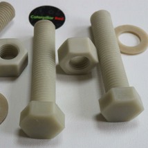 5x hex head screws, nylon, super m20 x 100mm - $43.97