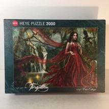 Heye 2000 Piece Puzzle New Red By Cris Ortega Art.-Nr. 29832 Forgotten Series - $78.09