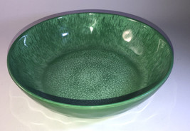 Pier 1 Imports Green 8” Melamine Crackle Bowl-Dishwasher Safe-NEW-SHIPS ... - $34.53