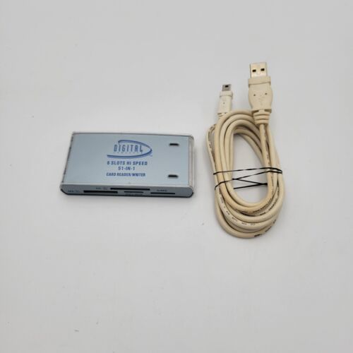 51in1 Card Reader Digital Concepts 6 Slots In High Speed w/Sim card