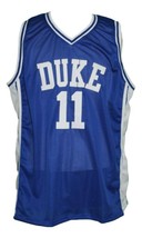 Bobby Hurley Custom College Basketball Jersey New Sewn Blue Any Size image 4