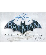 Kevin Conroy Nolan North Troy Baker Signed 11x14 Batman Arkham Origins P... - $1,187.99