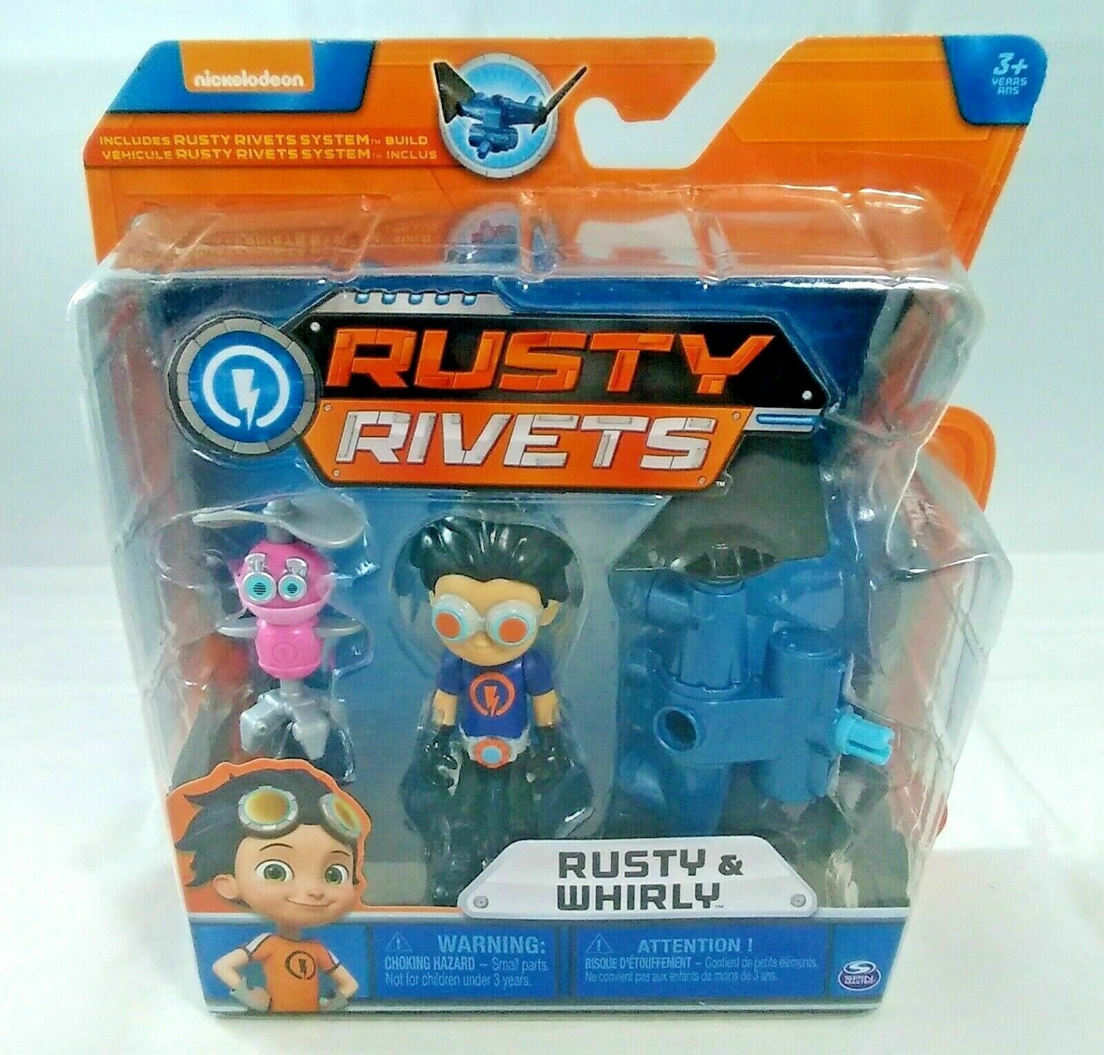 Nickelodeon Rusty Rivets Build Me Rivet System (Spin Master) Rusty ...