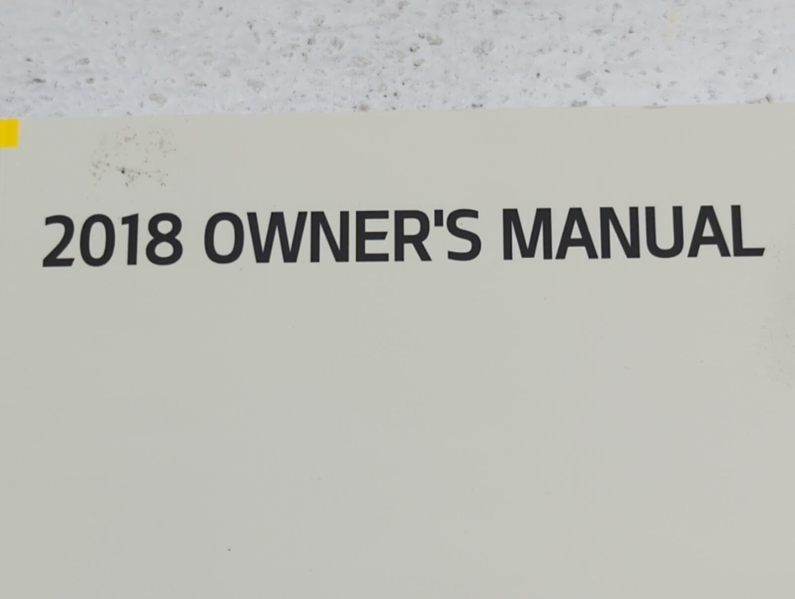 2018 Kia Soul Owners Manual Book Guide QZB36 Other Car Manuals