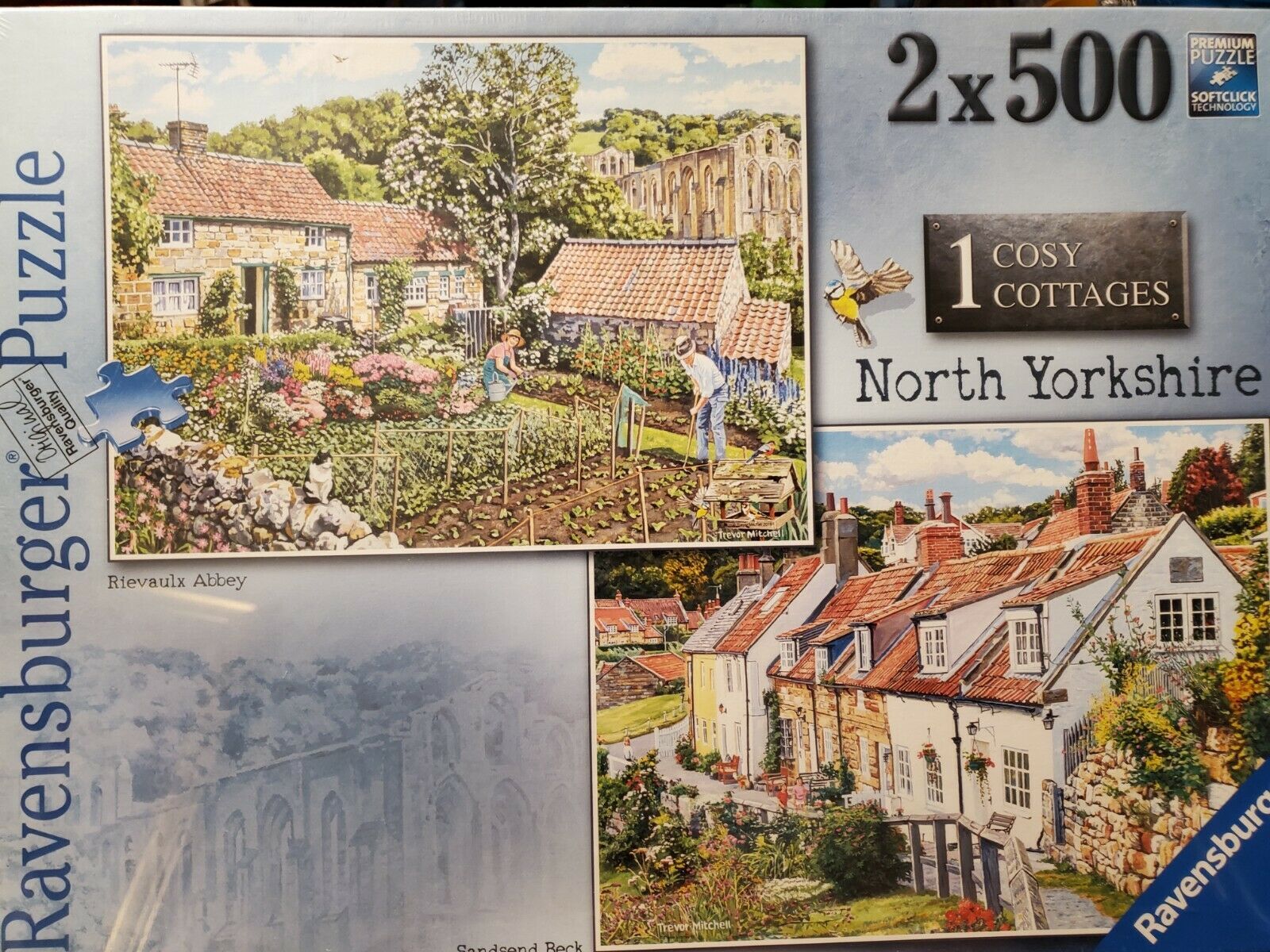 Primary image for Brand new Ravensburger 2 X 500 Piece Jigsaw Puzzle- NORTH YORKSHIRE