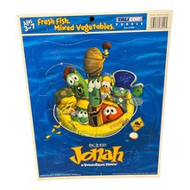 2002 VeggieTales Big Idea Jonah Movie “Fresh Fish Mixed Vegetables” Tray... - $12.00