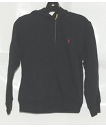 Polo Ralph Lauren Avery Heather Gray Color Hooded Zip Up Jacket Medium 1... - $49.50