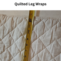 Quilted Horse Leg Wraps Set of 4 USED image 4