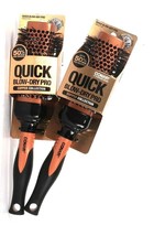 2 Ct Conair Quick Blow Dry Pro Copper Collection Hair Brush High Speed S... - $31.99