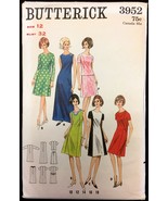 Uncut 1960s Size 12 Bust 32 Dress Evening Gown Glamour Butterick 3952 Pa... - $8.99