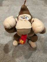 Super Mario Bros Nintendo DK Donkey Kong Plush Stuffed Toy Collectible Gaming - $9.49