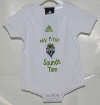 Adidas MLS Seattle Sounders FC White 12 Month Baby One Piece image 1