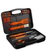 BBQ Grill Tools Set with 18 Barbecue Accessories - Stainless Steel Utensils With - $68.76