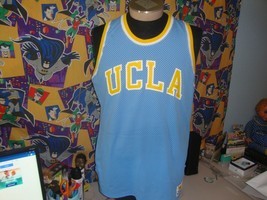 Vintage 80&#39;s UCLA Bruins NCAA Basketball Jersey MacGregor Sand Knit L  - $98.99
